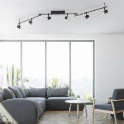 Paul Neuhaus 6526-18 BARIK LED Spotleuchte 6-flammig Schwarz