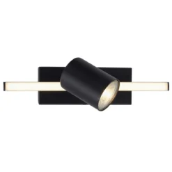 Paul Neuhaus 6523-18 BARIK LED Wand- und Deckenleuchte Schwarz