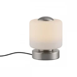 Paul Neuhaus 4037-55 Bota Tischleuchte silberfarben rund Touchdimmer
