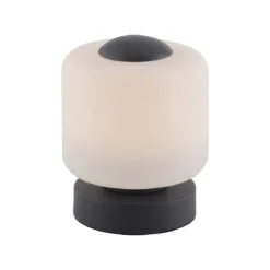 Paul Neuhaus 4037-13 Bota Tischleuchte anthrazit rund Touchdimmer