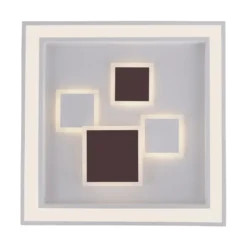 Paul Neuhaus 6283-16 ELIZA Deckenleuchte weiss quadratisch