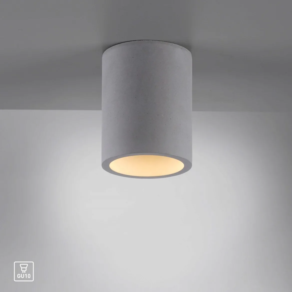 Paul Neuhaus 6160-22 ETON Deckenleuchte beton rund