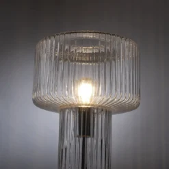 Paul Neuhaus 4092-00 Fungus Tischleuchte transparent