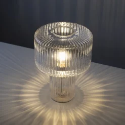 Paul Neuhaus 4092-00 Fungus Tischleuchte transparent