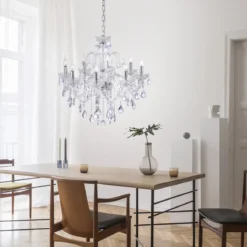 Paul Neuhaus 3081-00 GRACIA Kronleuchter Transparent