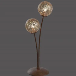 Paul Neuhaus 4032-48 GRETA Tischleuchte 2-flammig rost