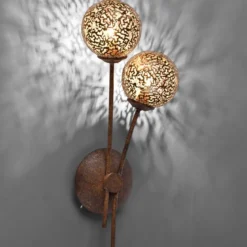 Paul Neuhaus 9032-48 GRETA Wandleuchte 2-flammig rost
