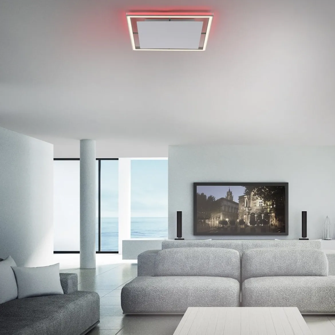 Paul Neuhaus 6250-95 HELIX Deckenleuchte aluminium