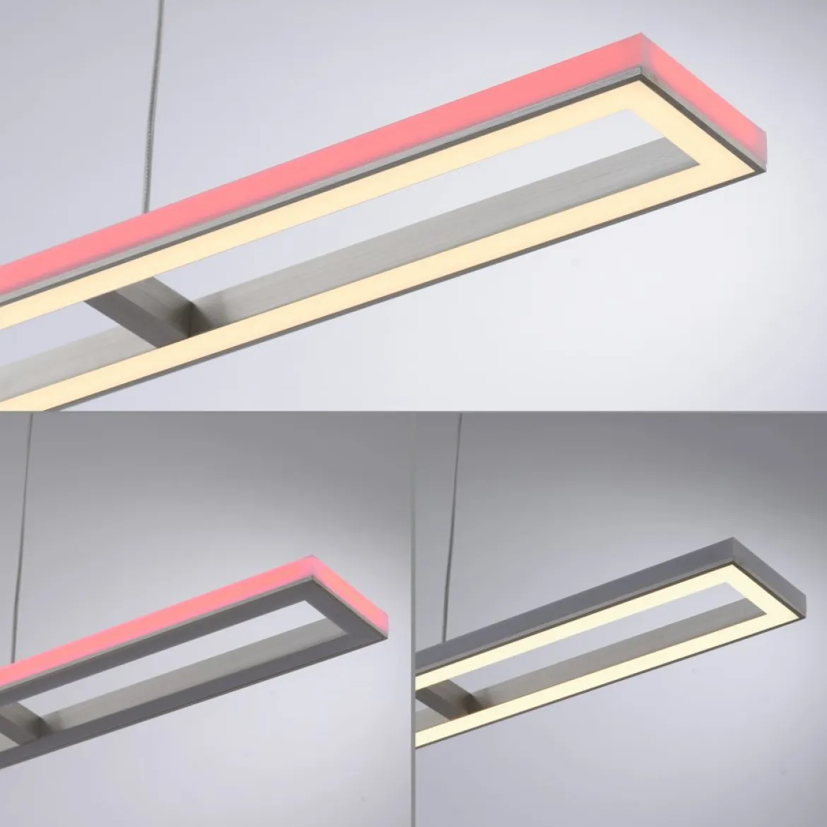 Paul Neuhaus 2050-95 HELIX Pendelleuchte aluminium