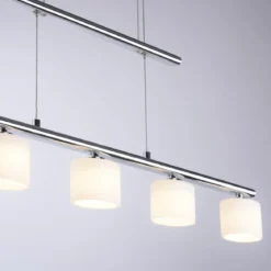 Paul Neuhaus 2209-55 HYDRA Pendelleuchte 5-flammig silberfarbig höhenverstellbar