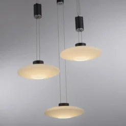 Paul Neuhaus 2082-18 LAUTADA Pendelleuchte 3-flammig Schwarz