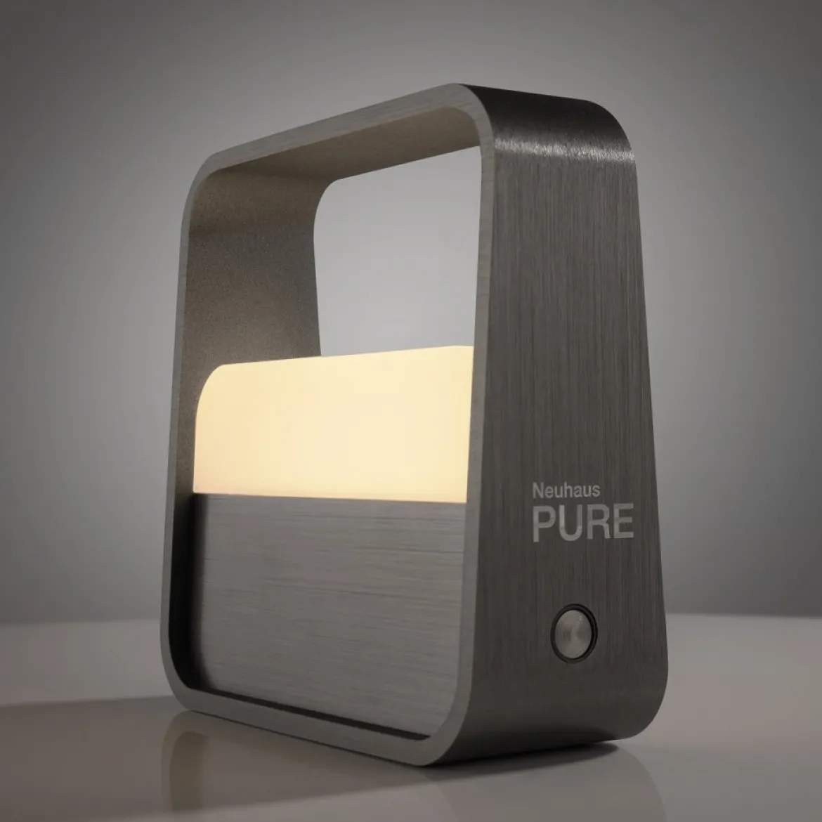 Paul Neuhaus 4055-15 LED Akku Tischleuchte PURE Go grau dimmbar