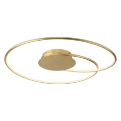 Paul Neuhaus 6189-12 LED Deckenleuchte gold dimmbar 3000K