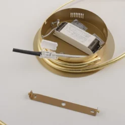 Paul Neuhaus 6189-12 LED Deckenleuchte gold dimmbar 3000K