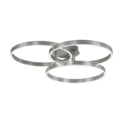 Paul Neuhaus 6233-55 LED Deckenleuchte Paan silberfarbig rund CCT