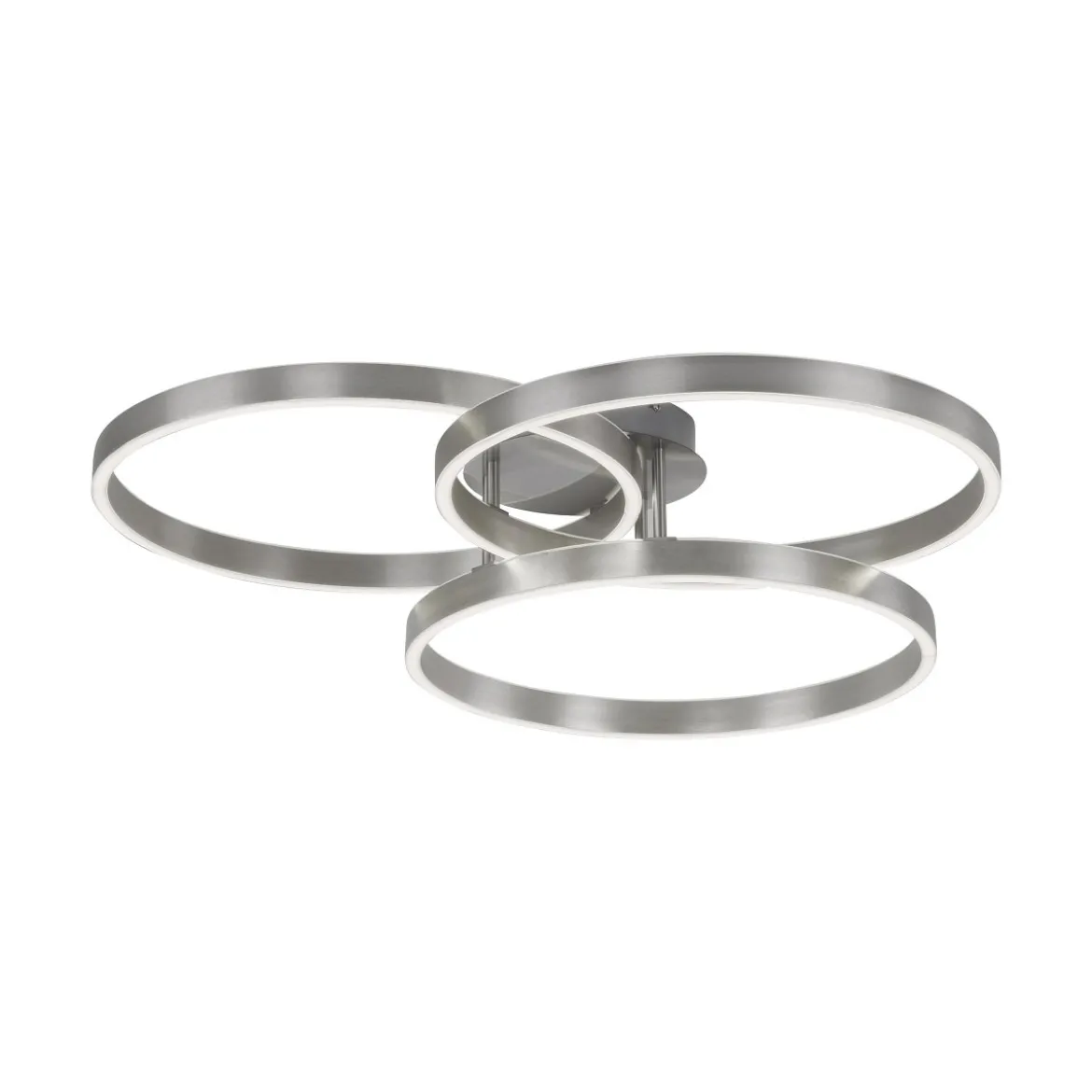 Paul Neuhaus 6233-55 LED Deckenleuchte Paan silberfarbig rund CCT