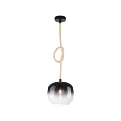 Paul Neuhaus 2410-18 LED Pendelleuchte 1-flammig Seil beleuchtet höhenverstellbar