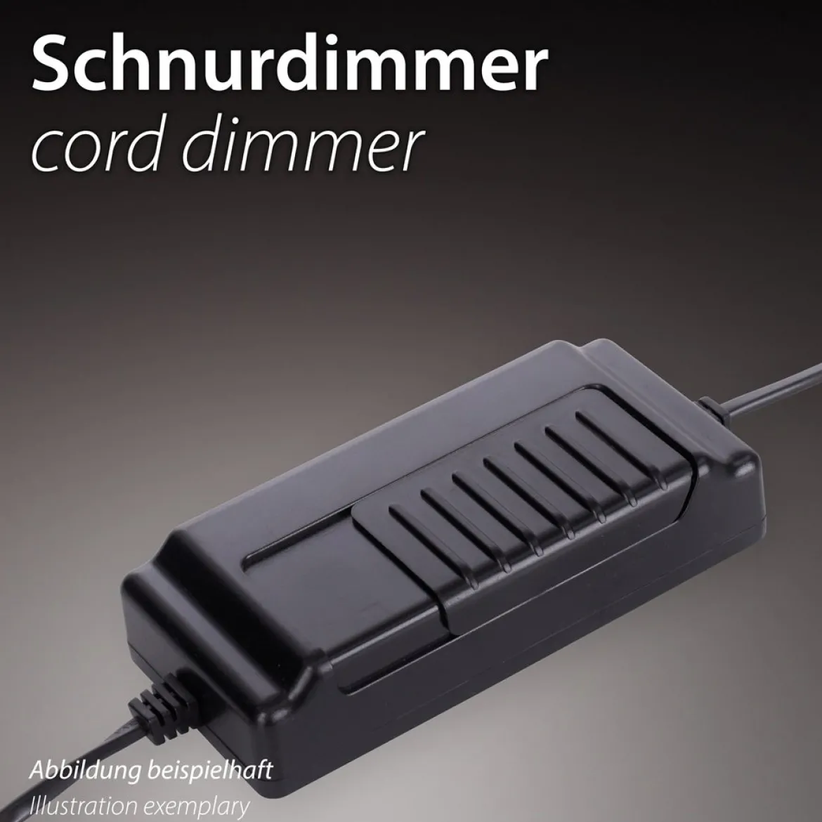Paul Neuhaus 721-17 LED Stehleuchte gedreht chrom dimmbar über Schnurdimmer