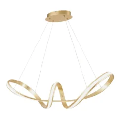 Paul Neuhaus 8292-12 MELINDA 91 Pendelleuchte gold