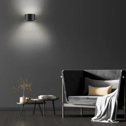 Paul Neuhaus 8561-15 Neuhaus PURE Clipse LED Wandleuchte mystic grey