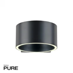 Paul Neuhaus 8561-15 Neuhaus PURE Clipse LED Wandleuchte mystic grey
