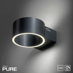 Paul Neuhaus 8561-15 Neuhaus PURE Clipse LED Wandleuchte mystic grey