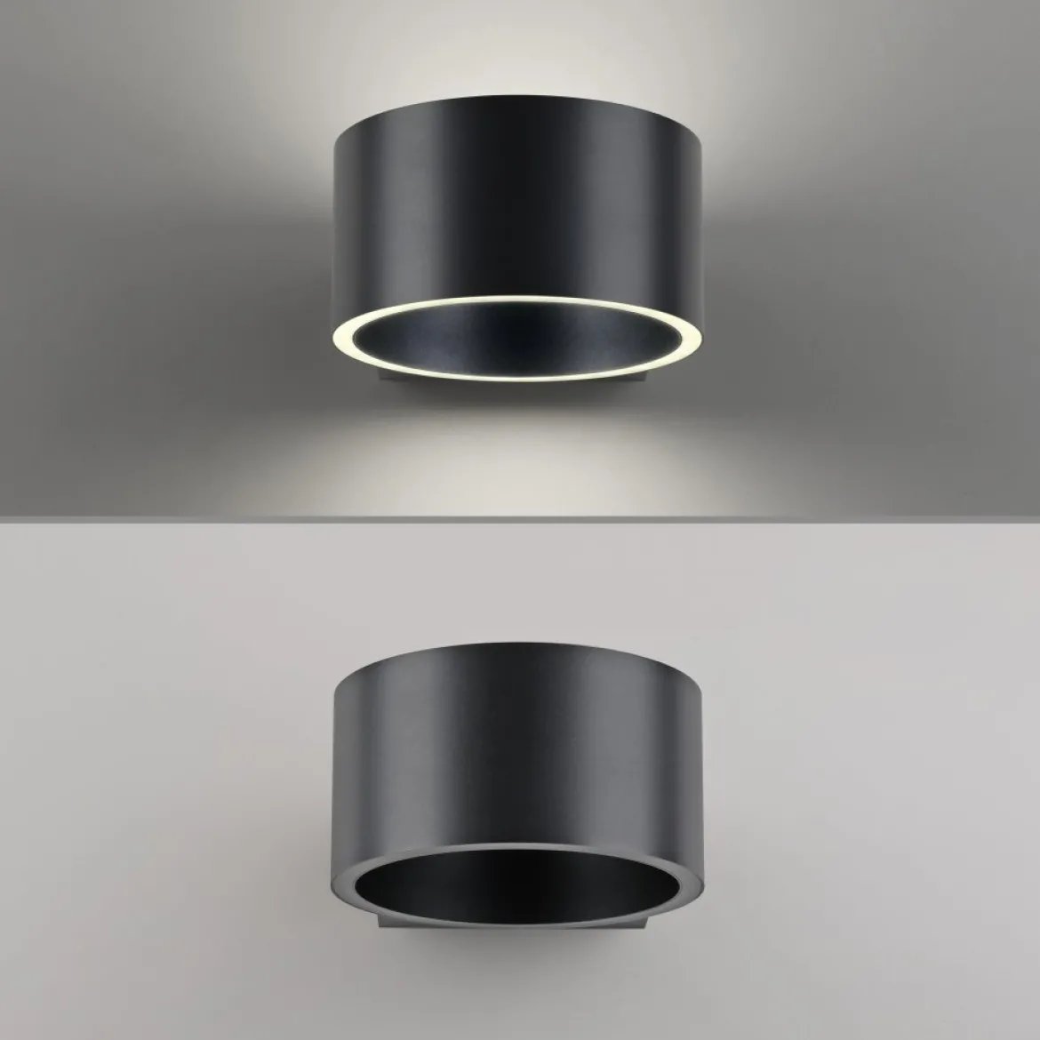 Paul Neuhaus 8561-15 Neuhaus PURE Clipse LED Wandleuchte mystic grey