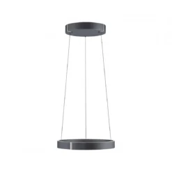 Paul Neuhaus 2560-15 Neuhaus PURE E-Clipse LED Pendelleuchte mystic grey elektrisch