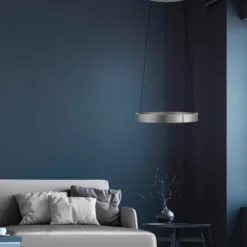 Paul Neuhaus 2560-95 Neuhaus PURE E-Clipse LED Pendelleuchte stone (alu) elektrisch