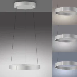 Paul Neuhaus 2560-95 Neuhaus PURE E-Clipse LED Pendelleuchte stone (alu) elektrisch