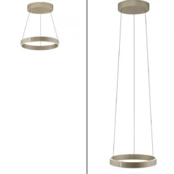 Paul Neuhaus 2560-97 Neuhaus PURE E-Clipse LED Pendelleuchte bronce elektrisch