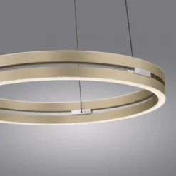 Paul Neuhaus 2550-60 Neuhaus PURE E-Loop LED Pendelleuchte ivory gold 2700-5000 K