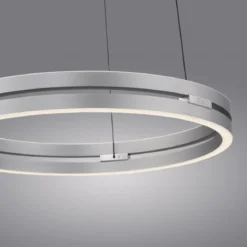 Paul Neuhaus 2550-95 Neuhaus PURE E-Loop LED Pendelleuchte stone (alu) 2700-5000 K