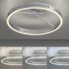 Paul Neuhaus 6552-95 Neuhaus PURE Loop LED Deckenleuchte stone (alu) 2700-5000 K