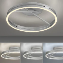 Paul Neuhaus 6552-95 Neuhaus PURE Loop LED Deckenleuchte stone (alu) 2700-5000 K