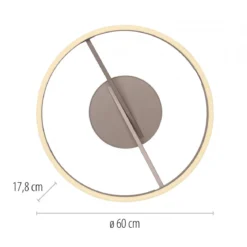 Paul Neuhaus 6552-97 Neuhaus PURE Loop LED Deckenleuchte bronce