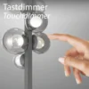 Paul Neuhaus 557-15 Neuhaus PURE Popup LED Stehleuchte platin (grau)