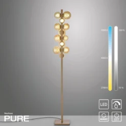 Paul Neuhaus 557-97 Neuhaus PURE Popup LED Stehleuchte bronce