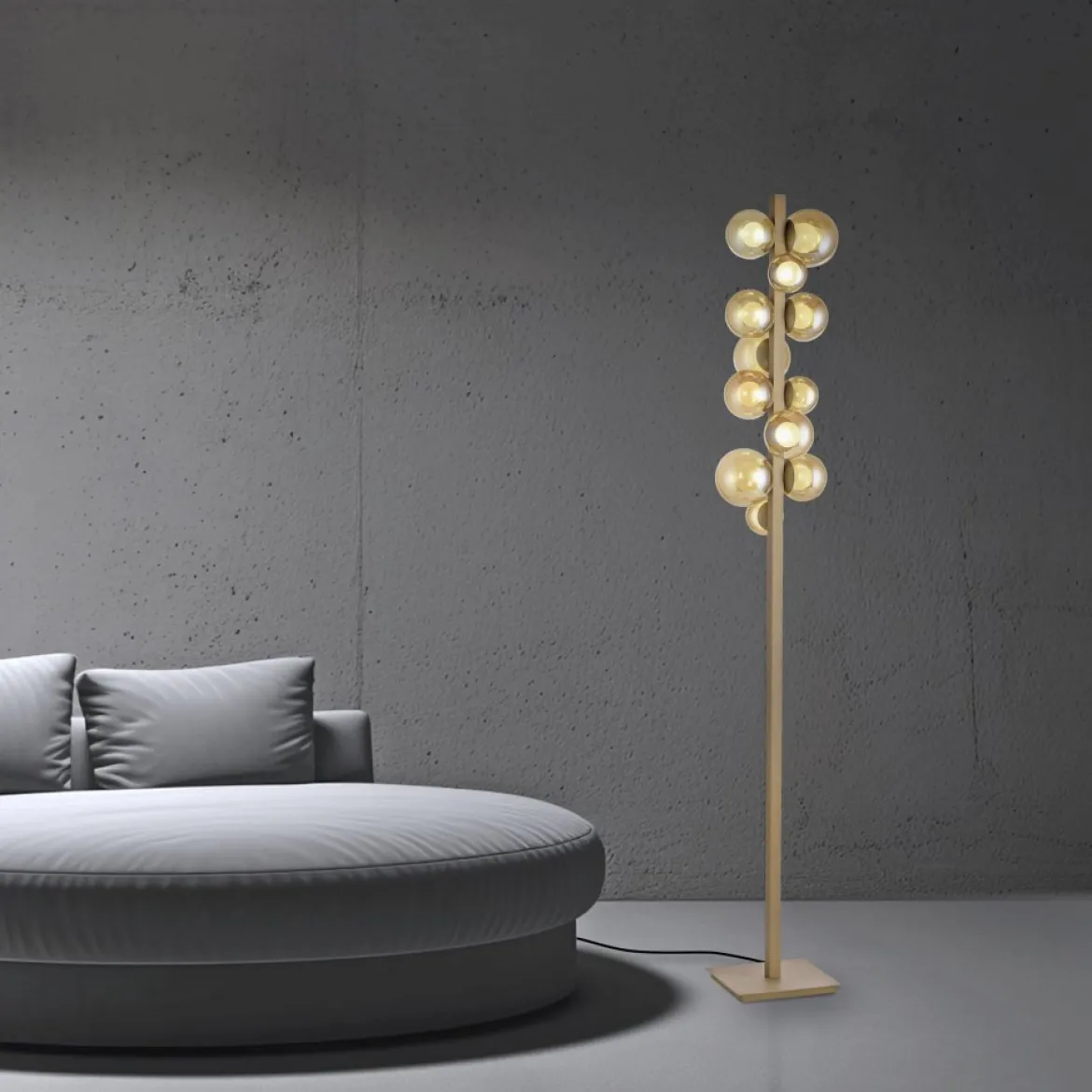Paul Neuhaus 557-97 Neuhaus PURE Popup LED Stehleuchte bronce