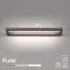 Paul Neuhaus 9113-15 Neuhaus PURE Puro LED Wandleuchte platin 3000K