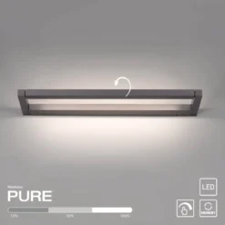 Paul Neuhaus 9113-15 Neuhaus PURE Puro LED Wandleuchte platin 3000K