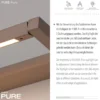 Paul Neuhaus 9114-97 Neuhaus PURE Puro LED Wandleuchte bronce 3000 K