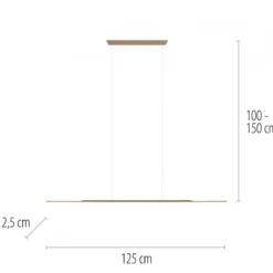 Paul Neuhaus 2301-97 Neuhaus PURE Surface LED Pendelleuchte bronce 3000 K