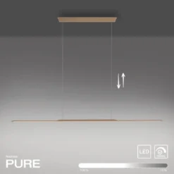 Paul Neuhaus 2302-97 Neuhaus PURE Surface LED Pendelleuchte bronce 3000K
