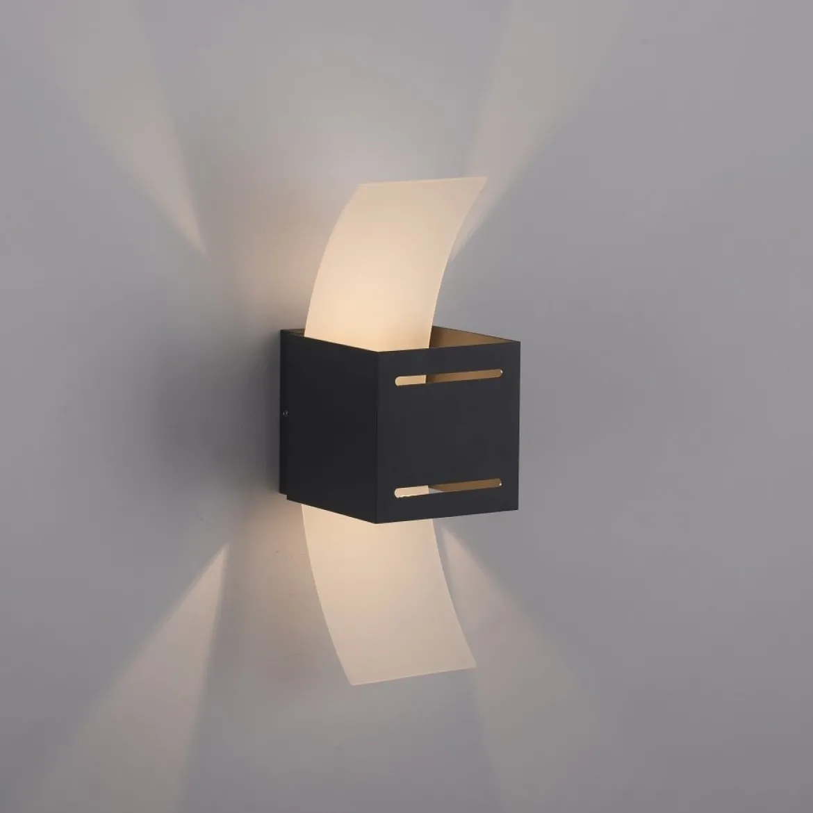 Paul Neuhaus 9007-13 ORMA Wandleuchte 1-flammig Anthrazit