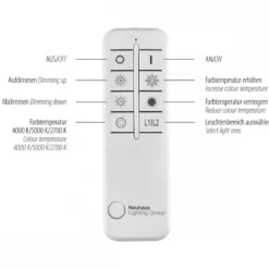 Paul Neuhaus 6232-55 Paan LED Deckenleuchte silberfarbig eckig CCT