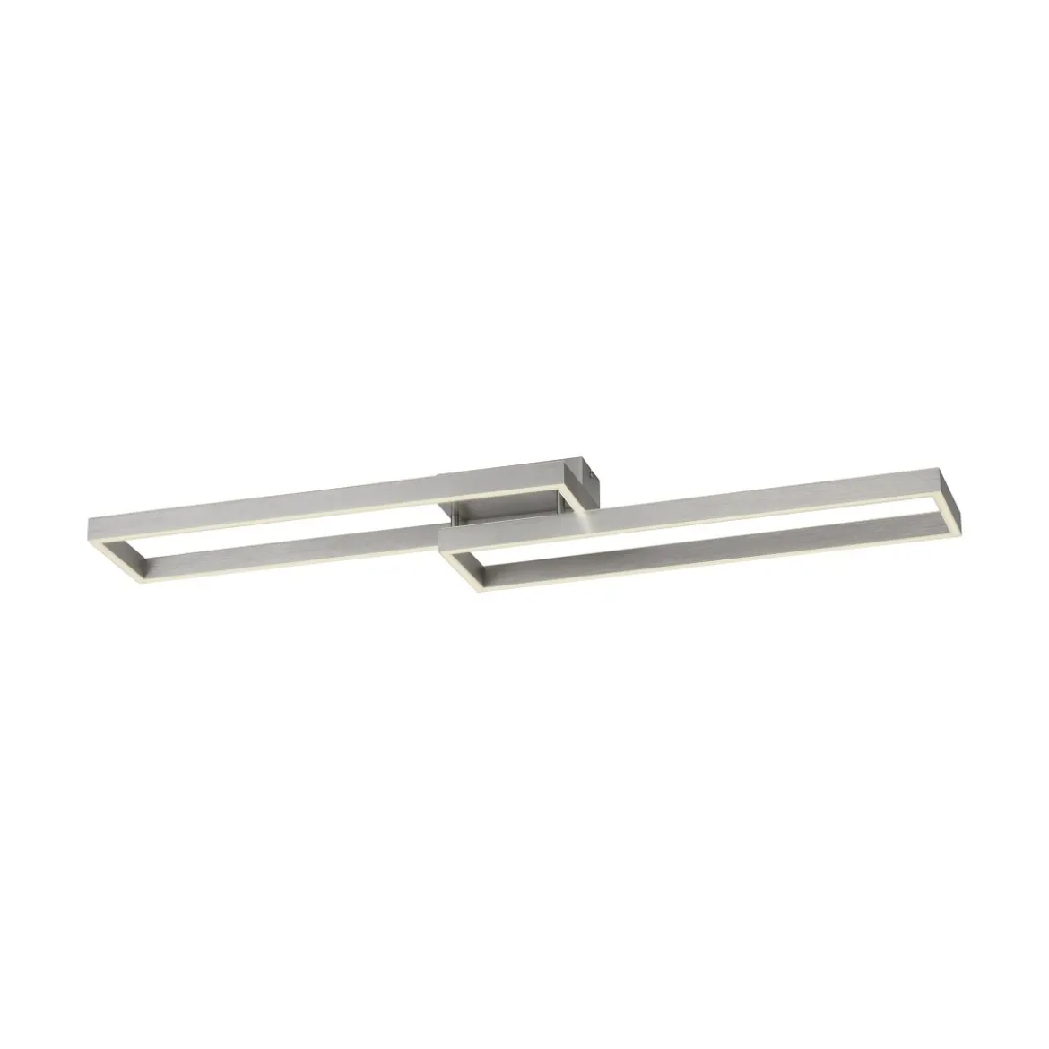 Paul Neuhaus 6231-55 Paan LED Deckenleuchte silberfarbig eckig CCT