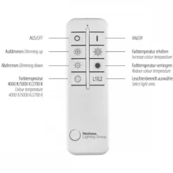 Paul Neuhaus 6231-55 Paan LED Deckenleuchte silberfarbig eckig CCT