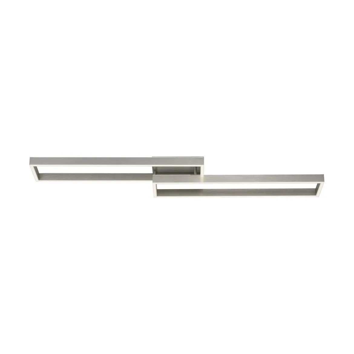 Paul Neuhaus 6231-55 Paan LED Deckenleuchte silberfarbig eckig CCT