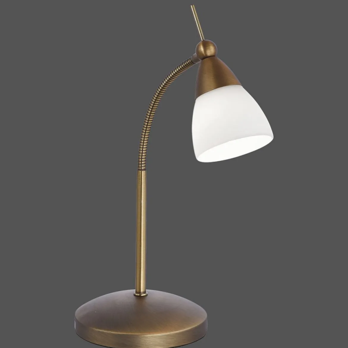 Paul Neuhaus 4001-11 PINO Tischleuchte altmessing